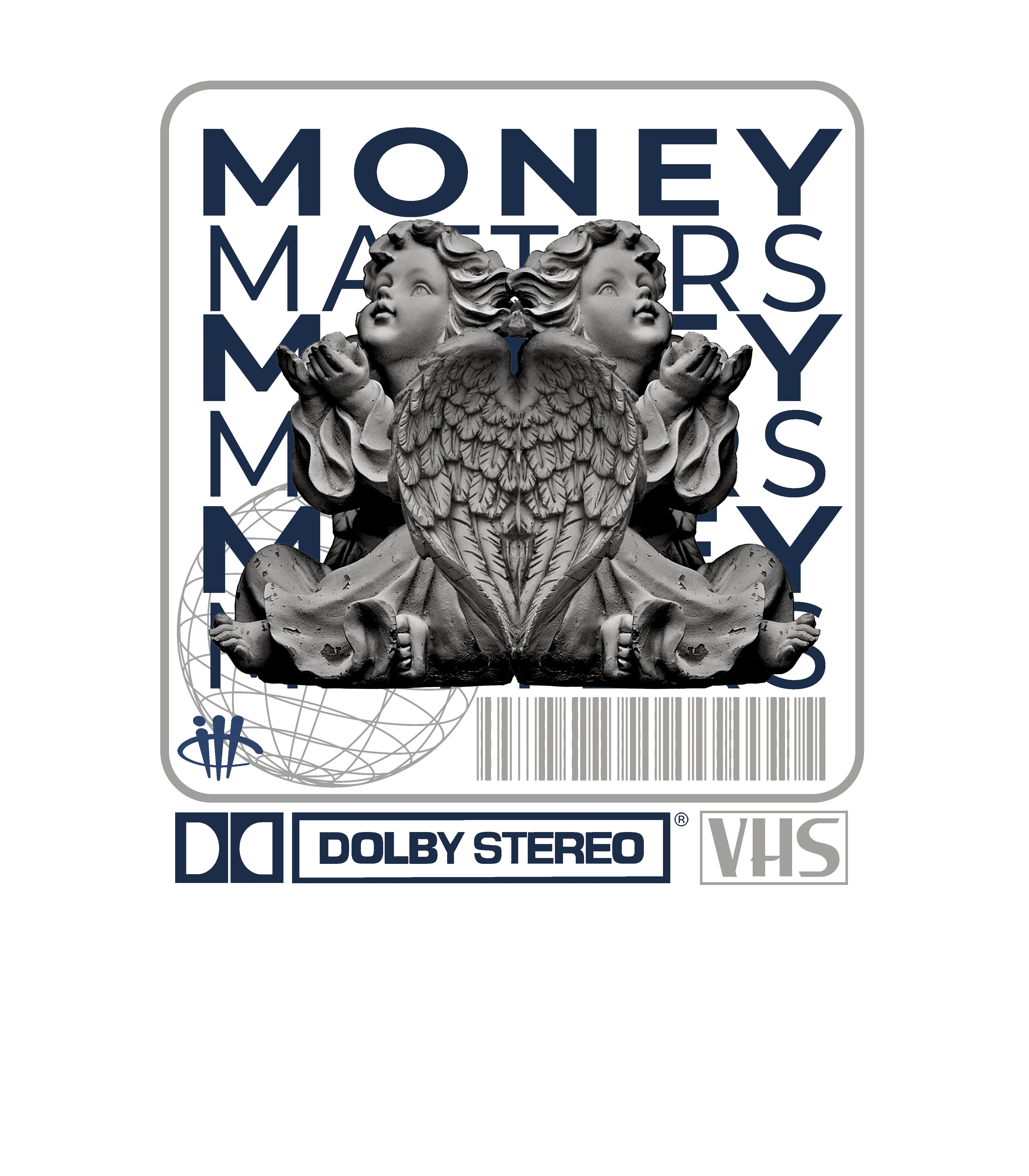 AIR JORDAN 3 “WHITE NAVY”| ILLCURRENCY Black T-Shirt (MONEY MATTERS)