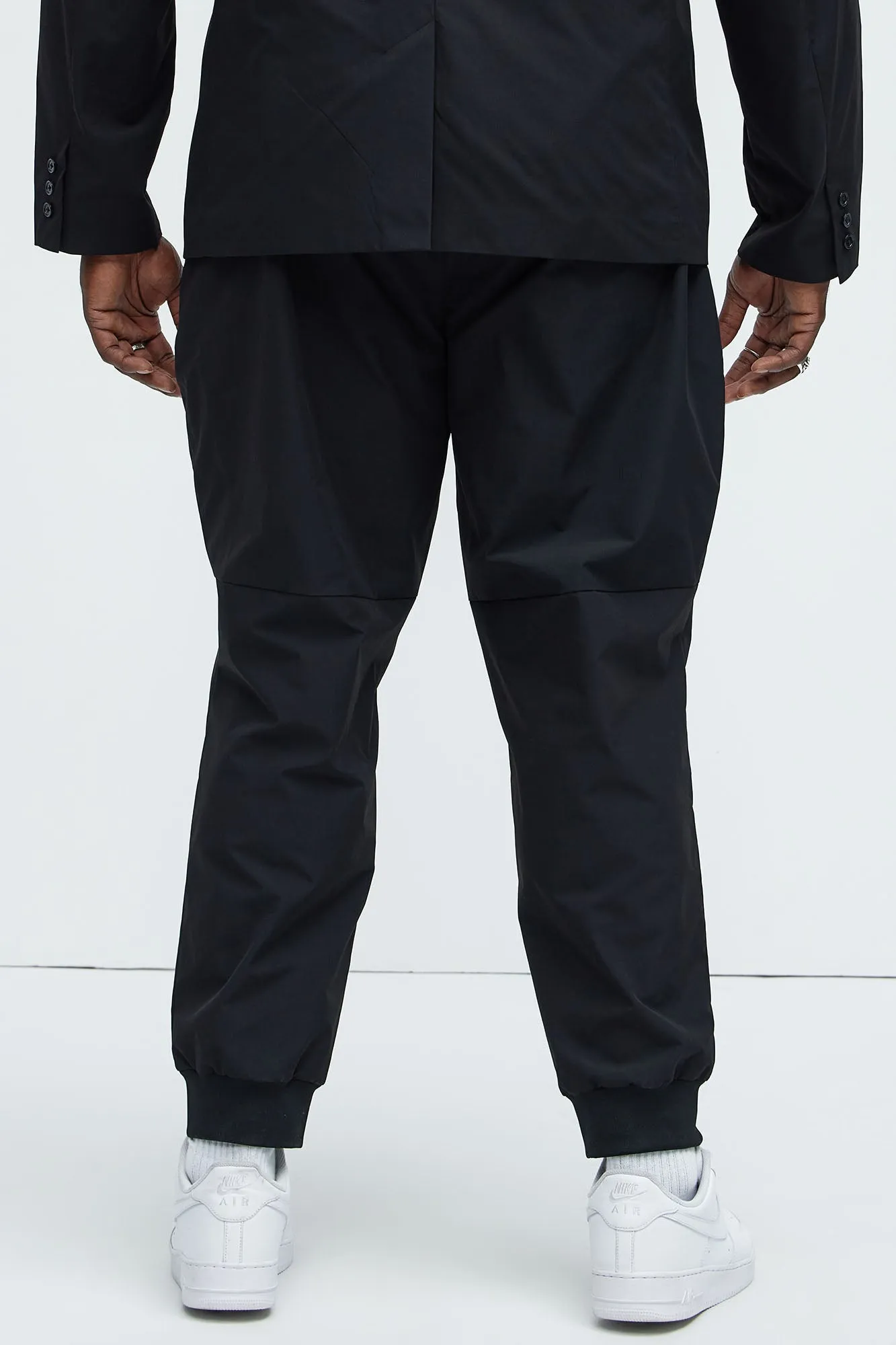 Ansel Tech Train Jogger - Black