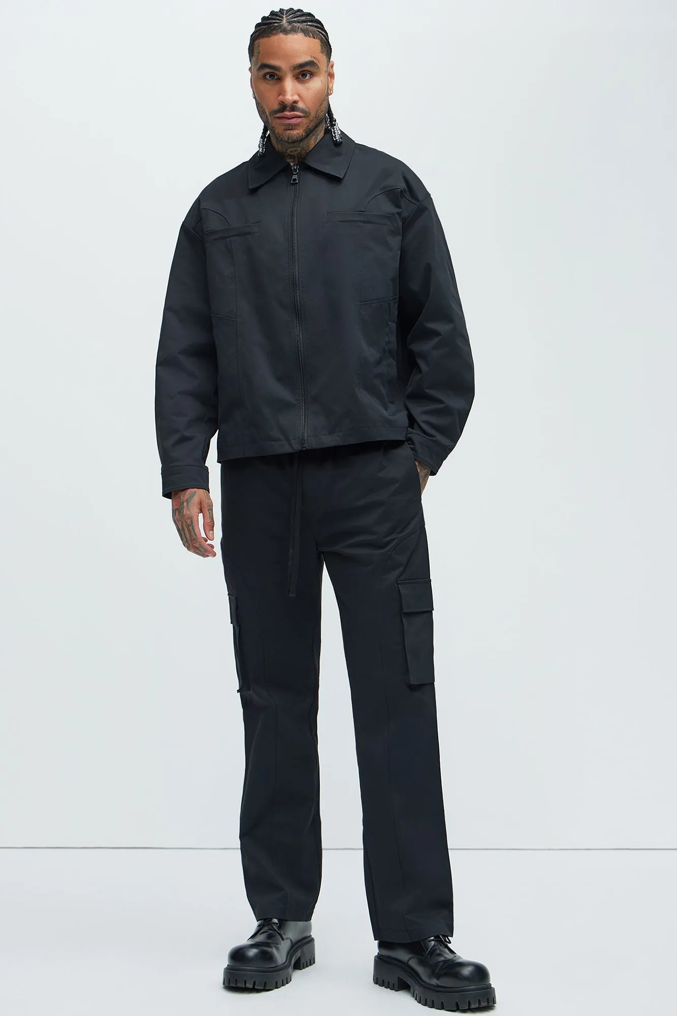 Bam Straight Pants - Black