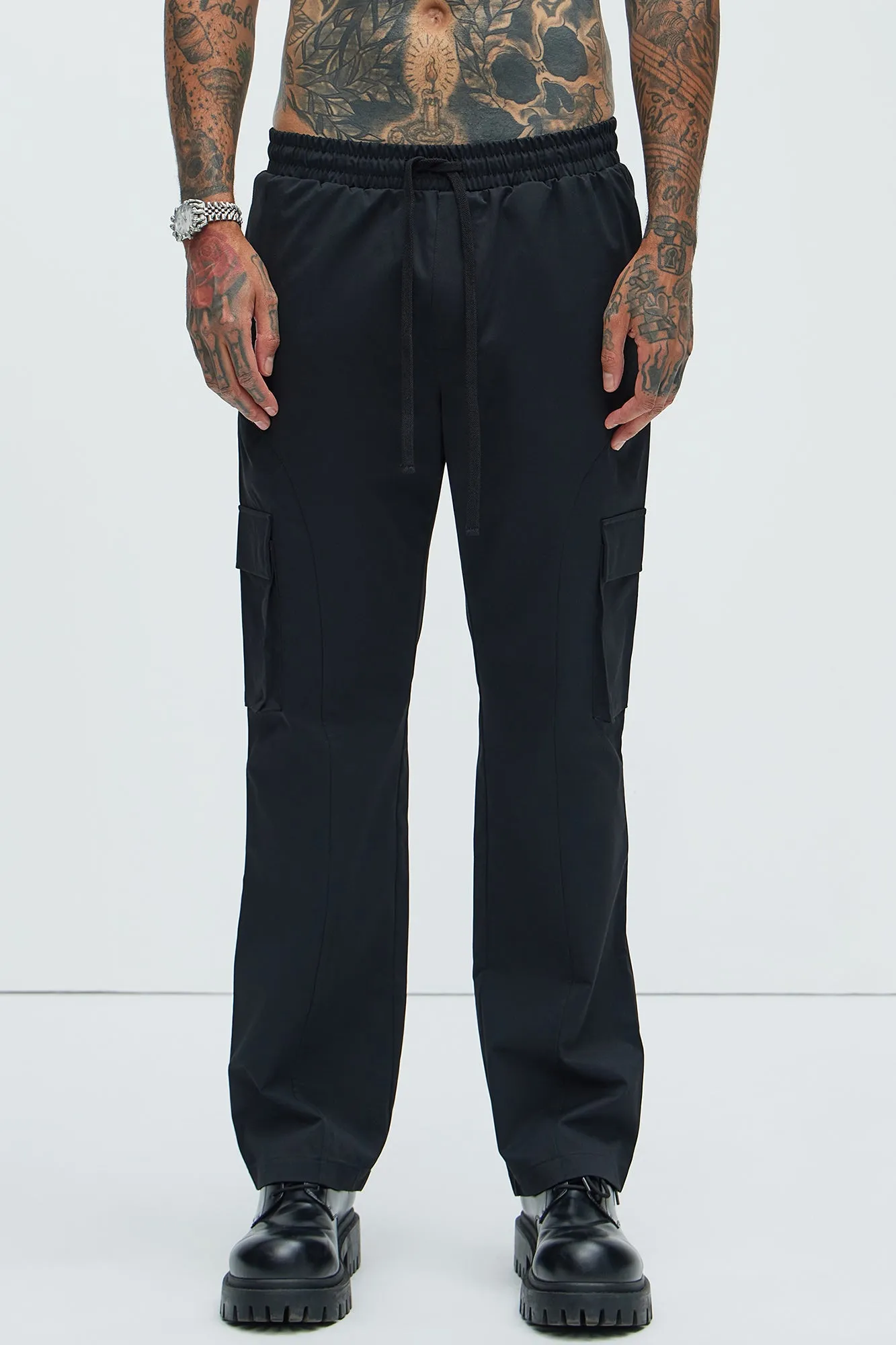 Bam Straight Pants - Black