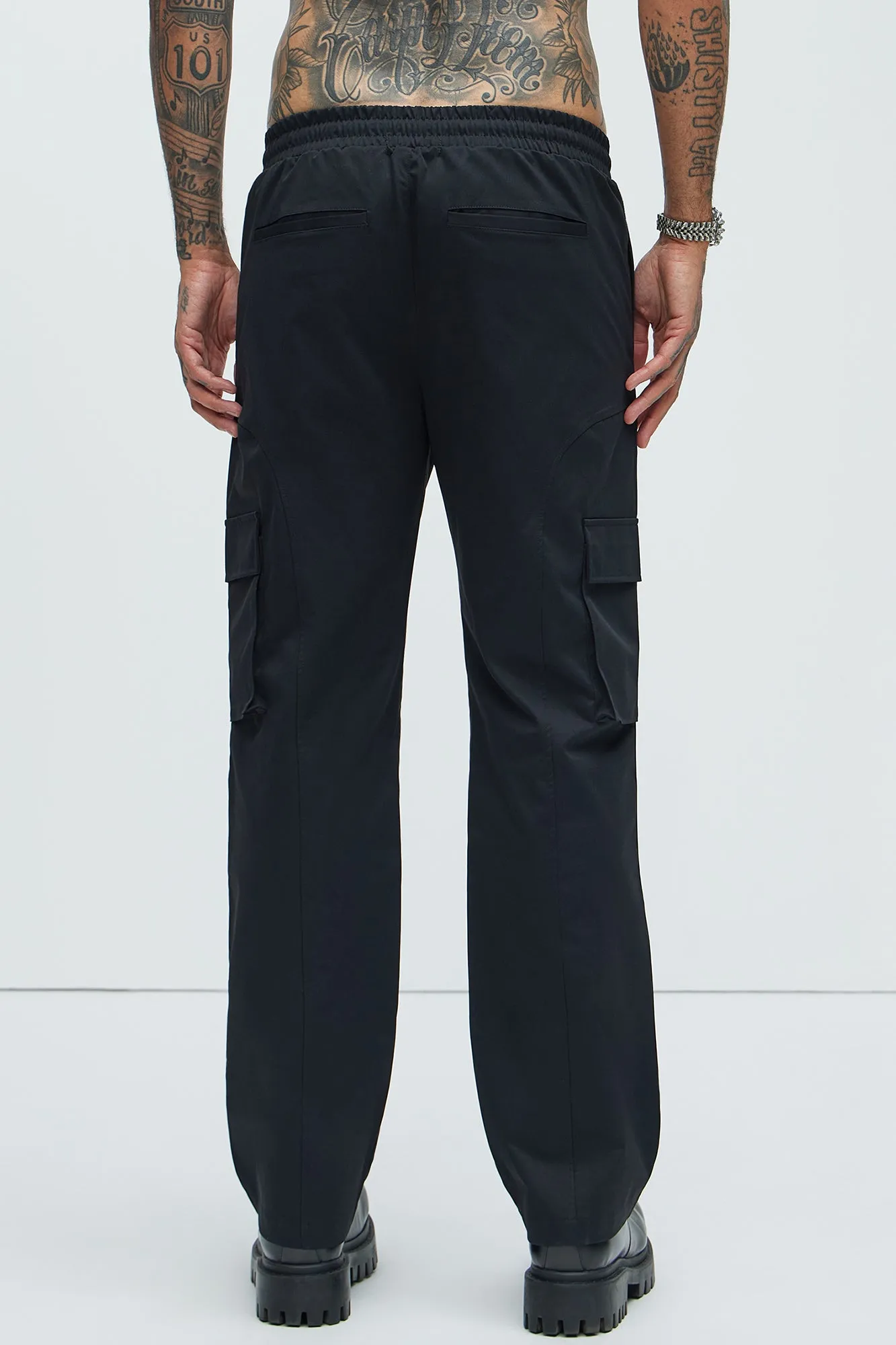 Bam Straight Pants - Black