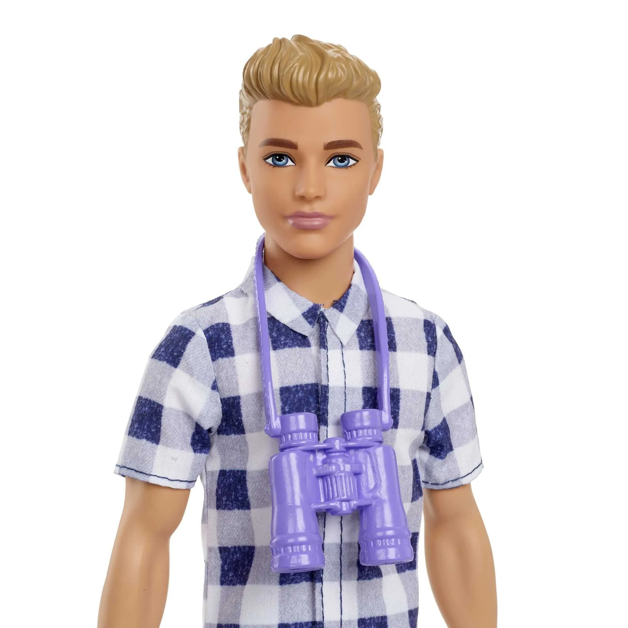 Barbie It Takes Two Ken Camping Doll In Plaid Shirt