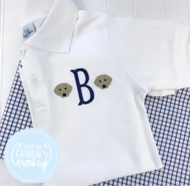 Boy Polo Shirt - Mini Dogs