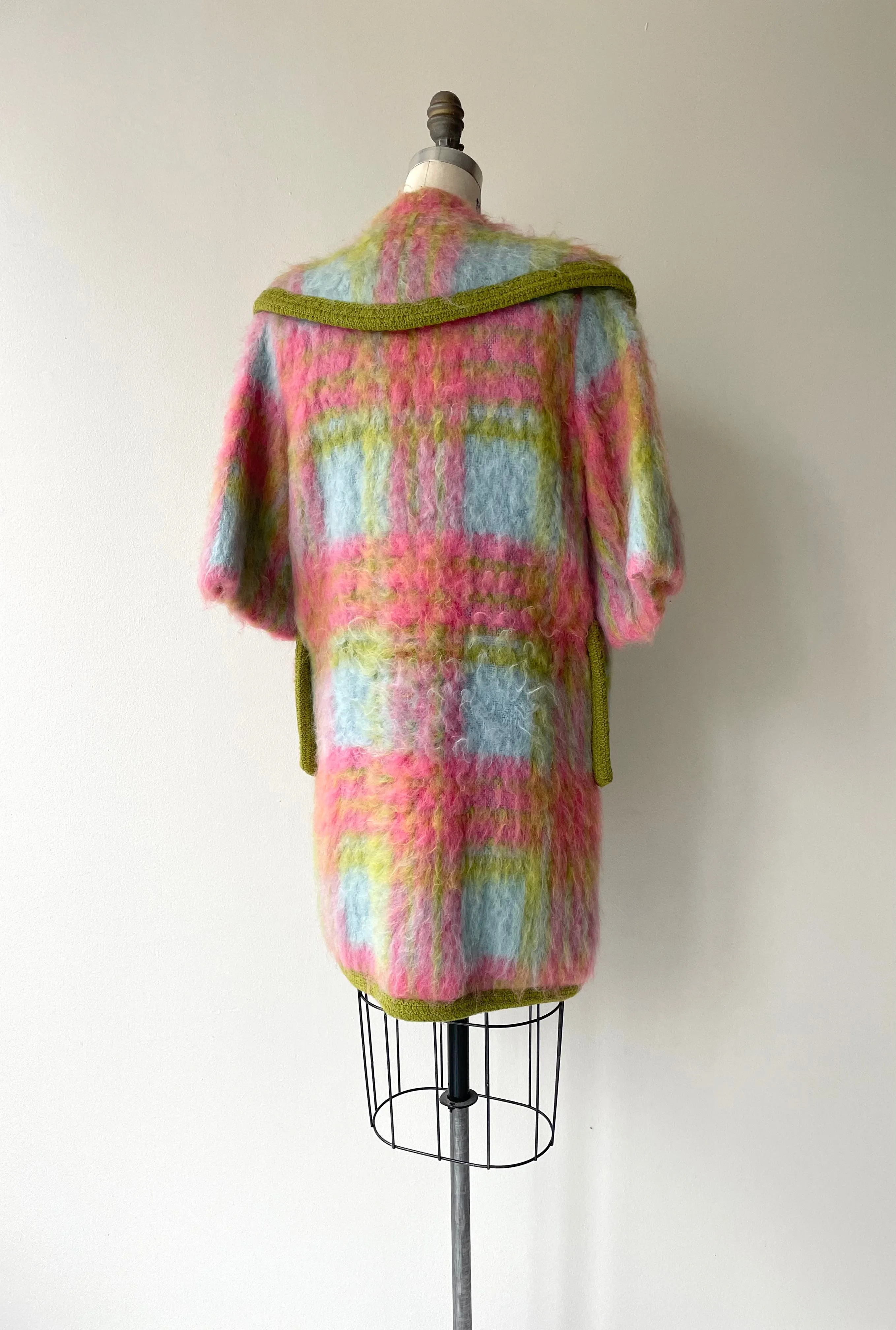 Candyfloss Mohair Coat | 1960s