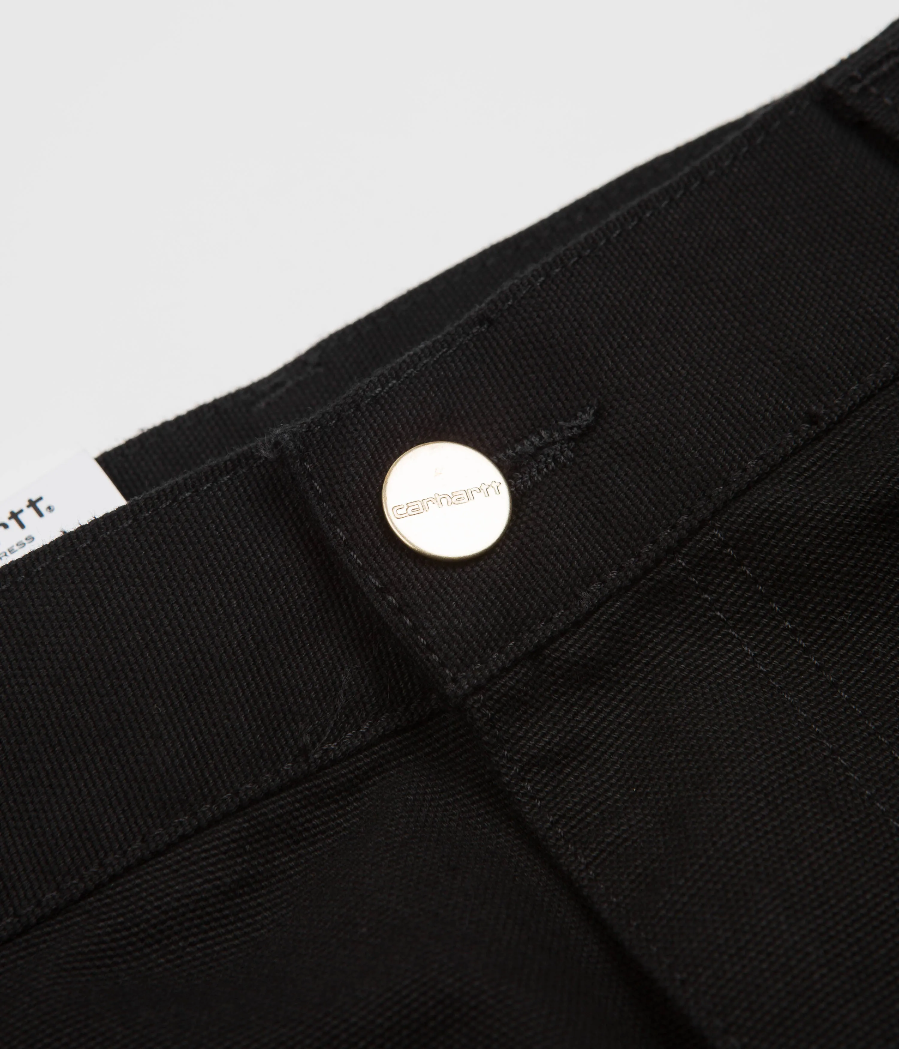 Carhartt Double Knee Pants - Black Rinsed