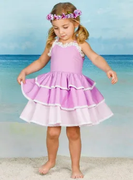 Darling Daughter Tiered Ruffle Dress