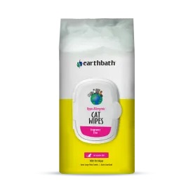 Earthbath Hypo-Allergenic Grooming Wipes for Cats