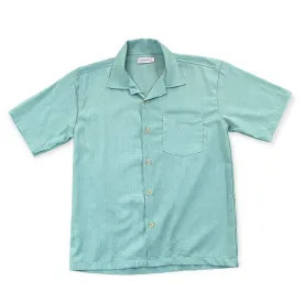 Good Shirt Short Sleeve Open Collar Shirt - Green