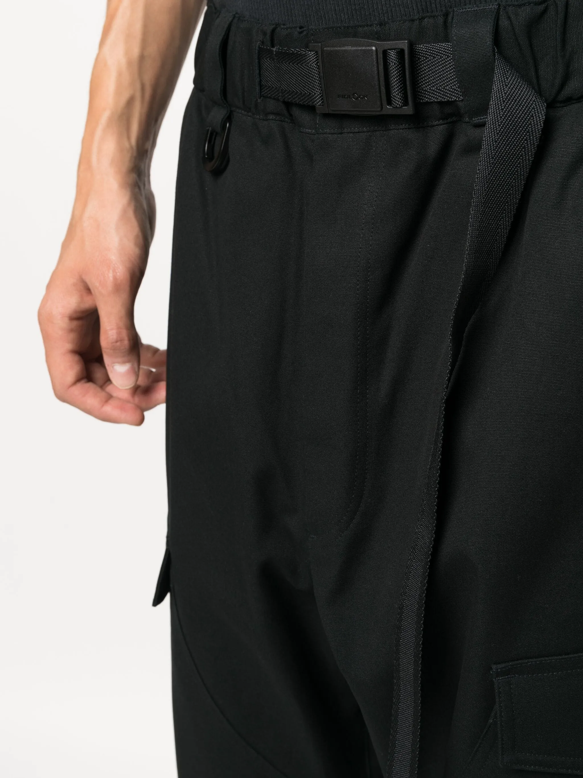 Graphic Workwear Pants - Black