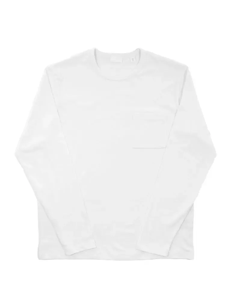 HW L/S Tee- White