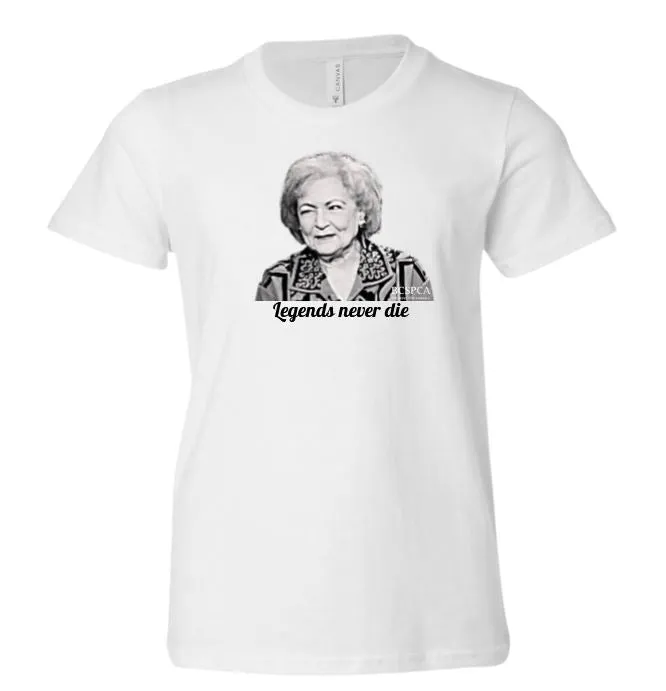 Legends Never Die, Betty White Shirt - Unisex T-shirt