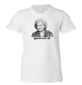 Legends Never Die, Betty White Shirt - Unisex T-shirt