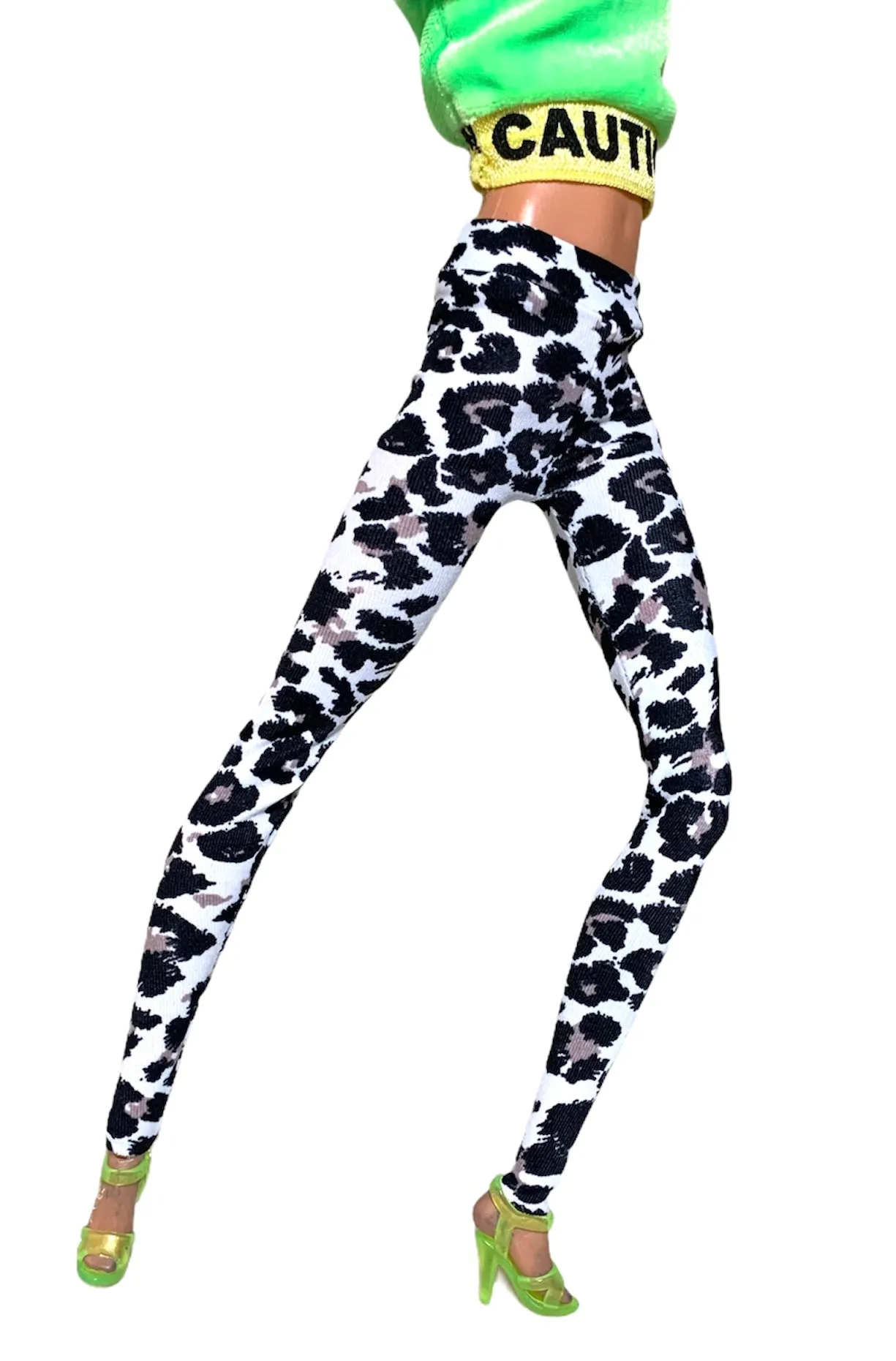 Leopard leggings for Barbie Doll Barbie clothes