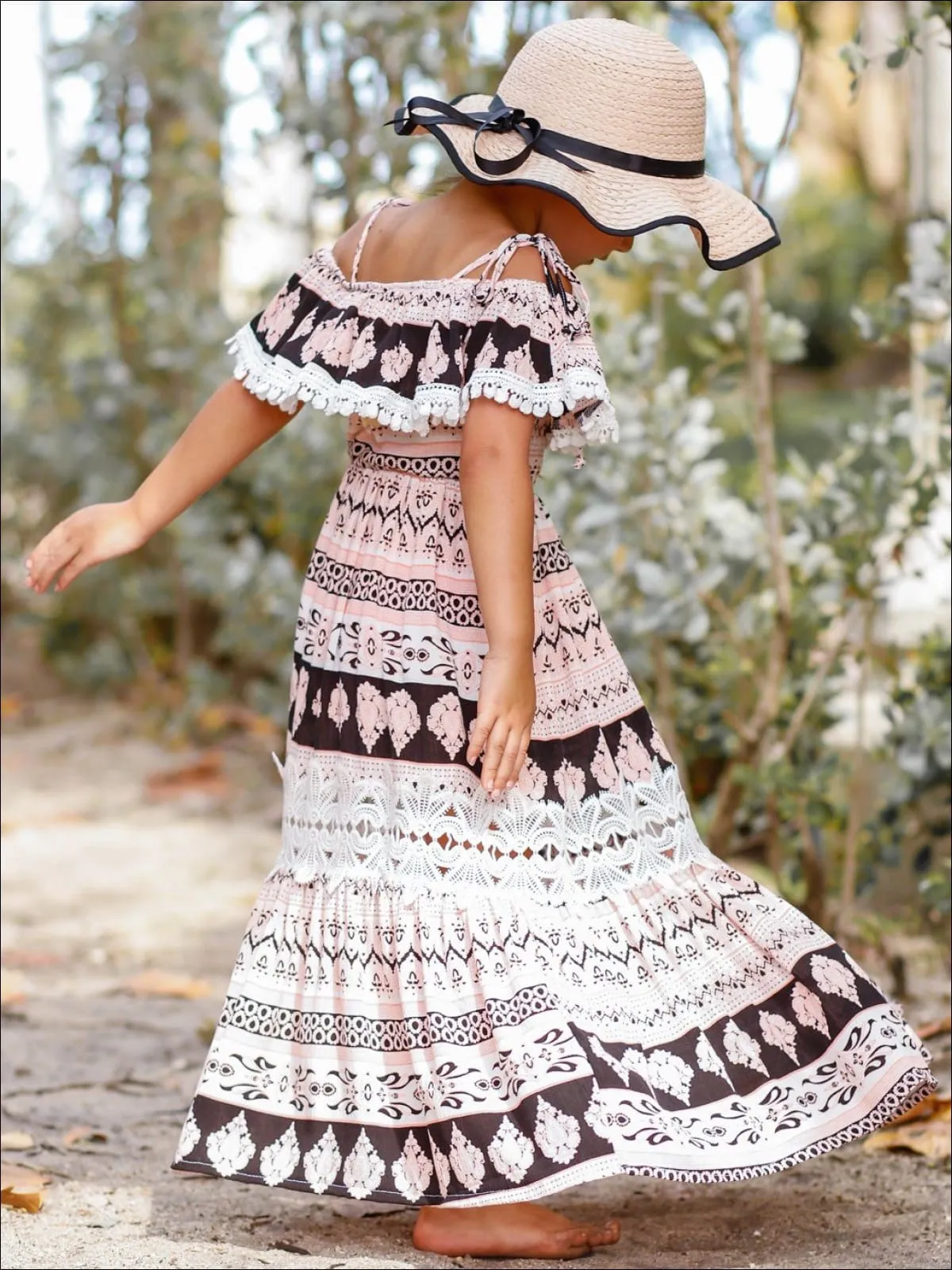 Long Walks On The Beach Maxi Dress