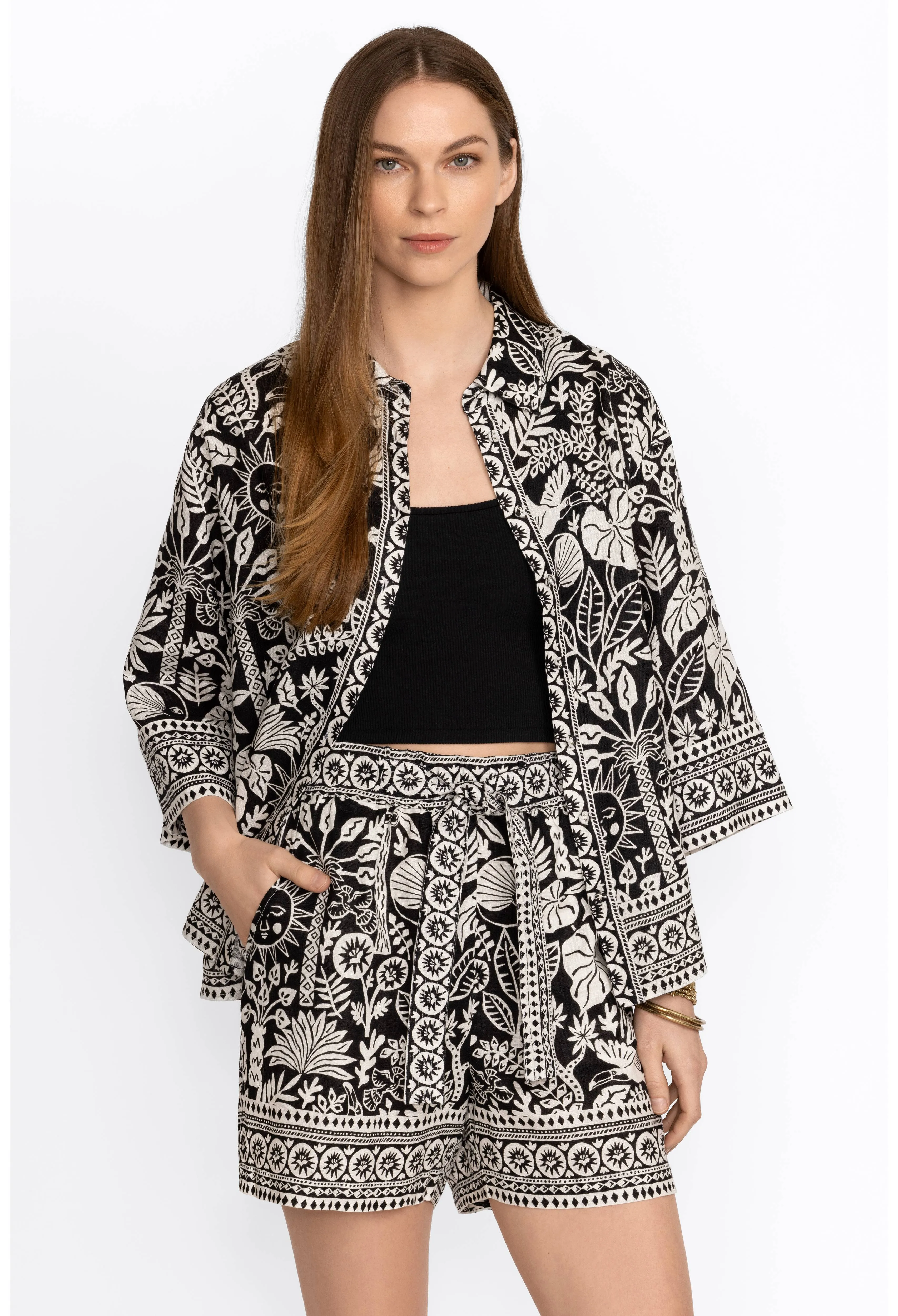 Luciana Kimono Sleeve Shirt