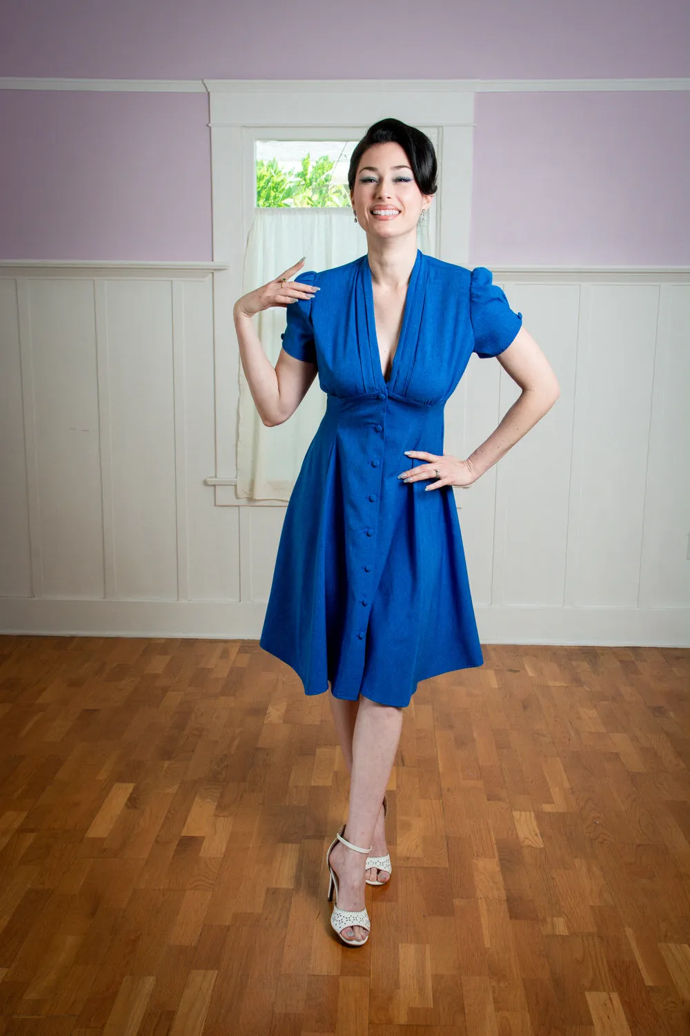 Manhattan Dress - Royal Blue