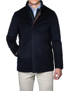 Mitchell Short Coat Navy