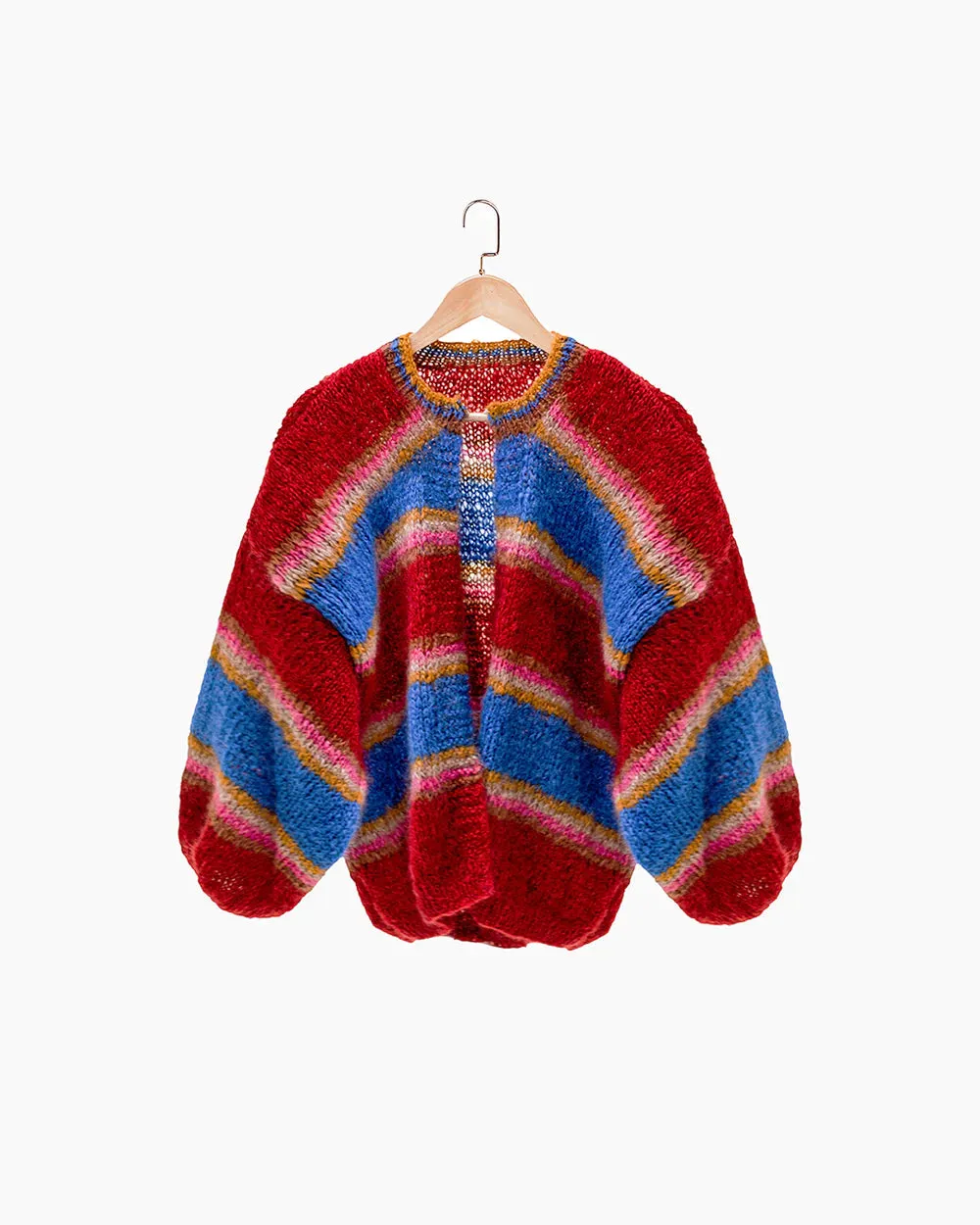 Mohair Knitted Cardigan