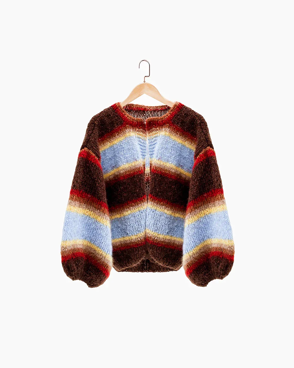 Mohair Knitted Cardigan