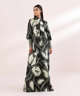 Monochrome '24-2 Piece - Printed Satin Suit - U2Tsl24V41Uc