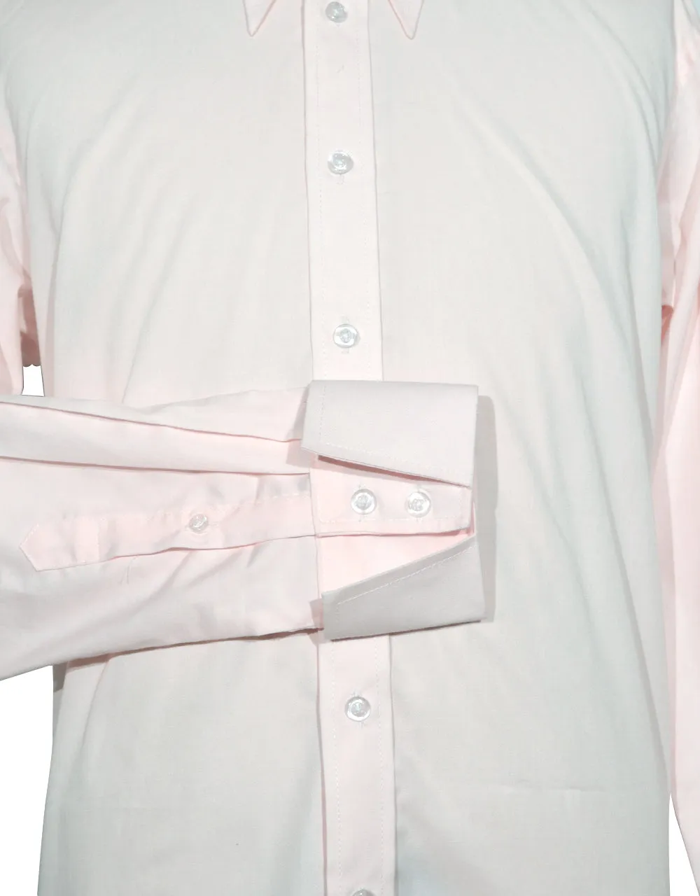 Pink Tab Collar Shirt