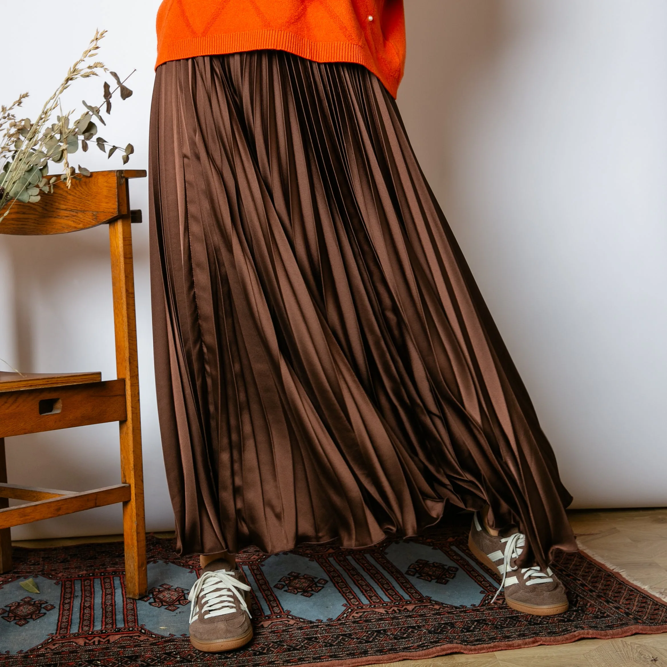 Pleated Cocktail Skirt