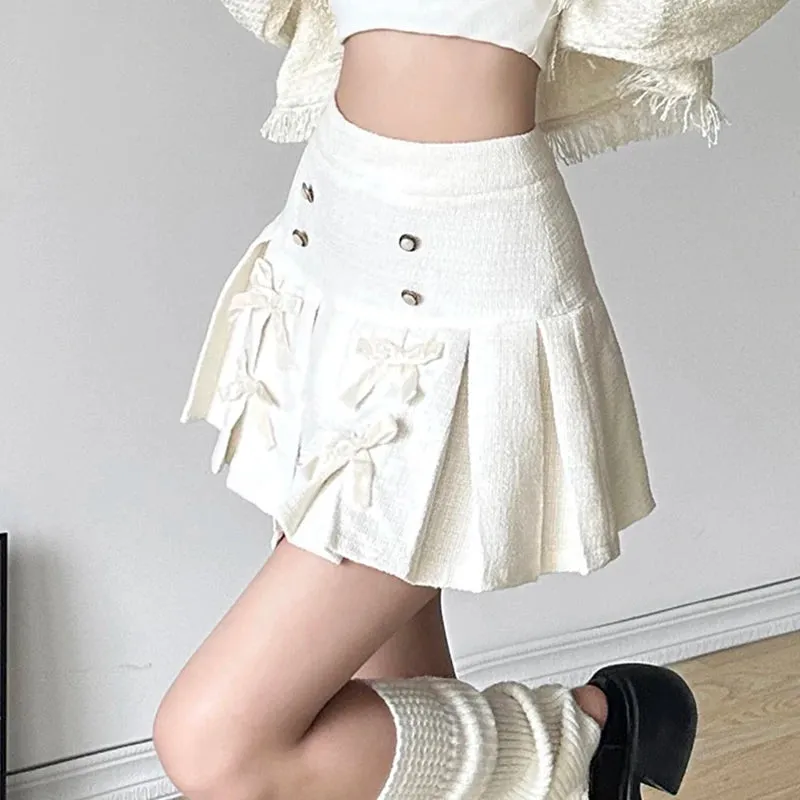 Pleated Mini with bows