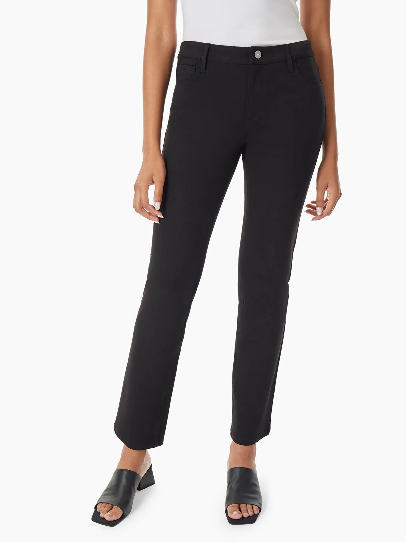 Plus Size Lexington Modern Compression Straight Leg Pants