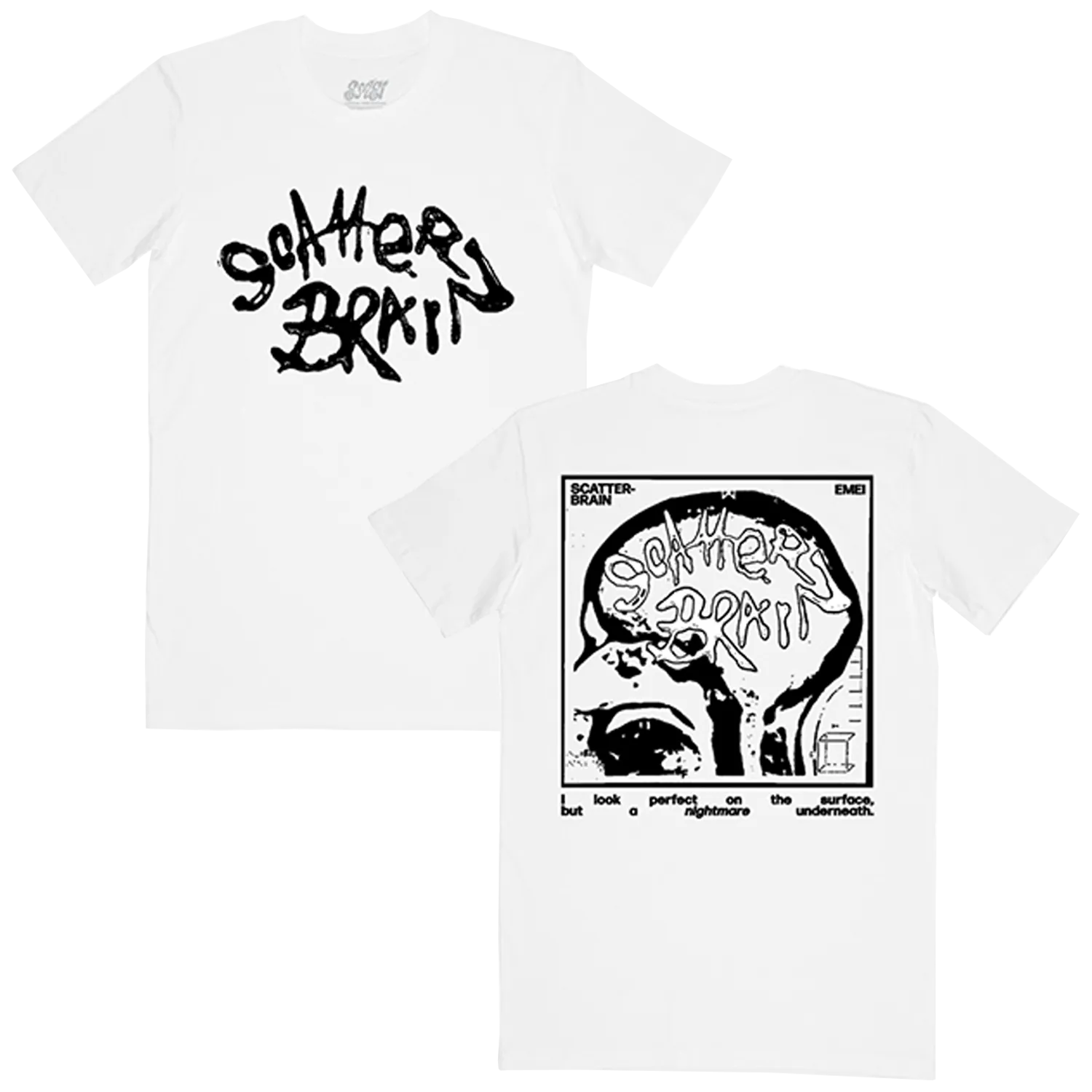 Scatterbrain T-Shirt (White)