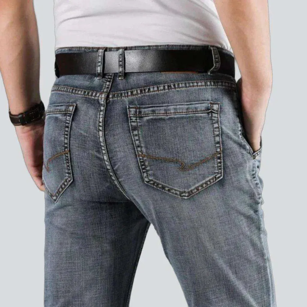 Straight men's jeans