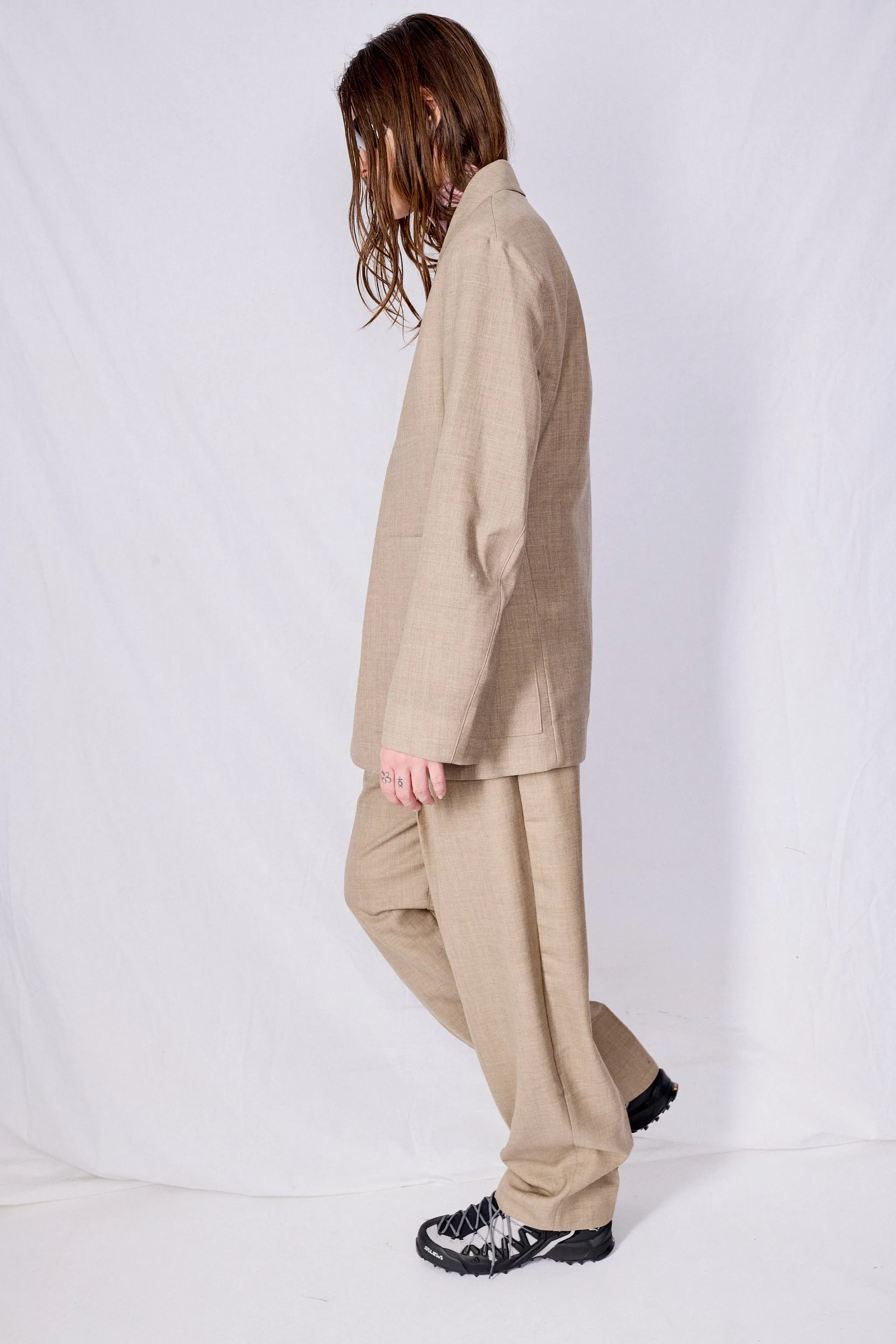 Straw Melange Conde Jacket