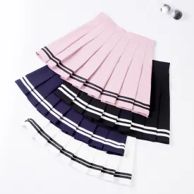 Tall Waist Tennis Pleated Skirt AD10378