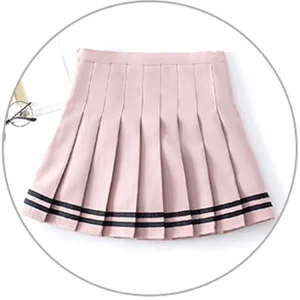 Tall Waist Tennis Pleated Skirt AD10378