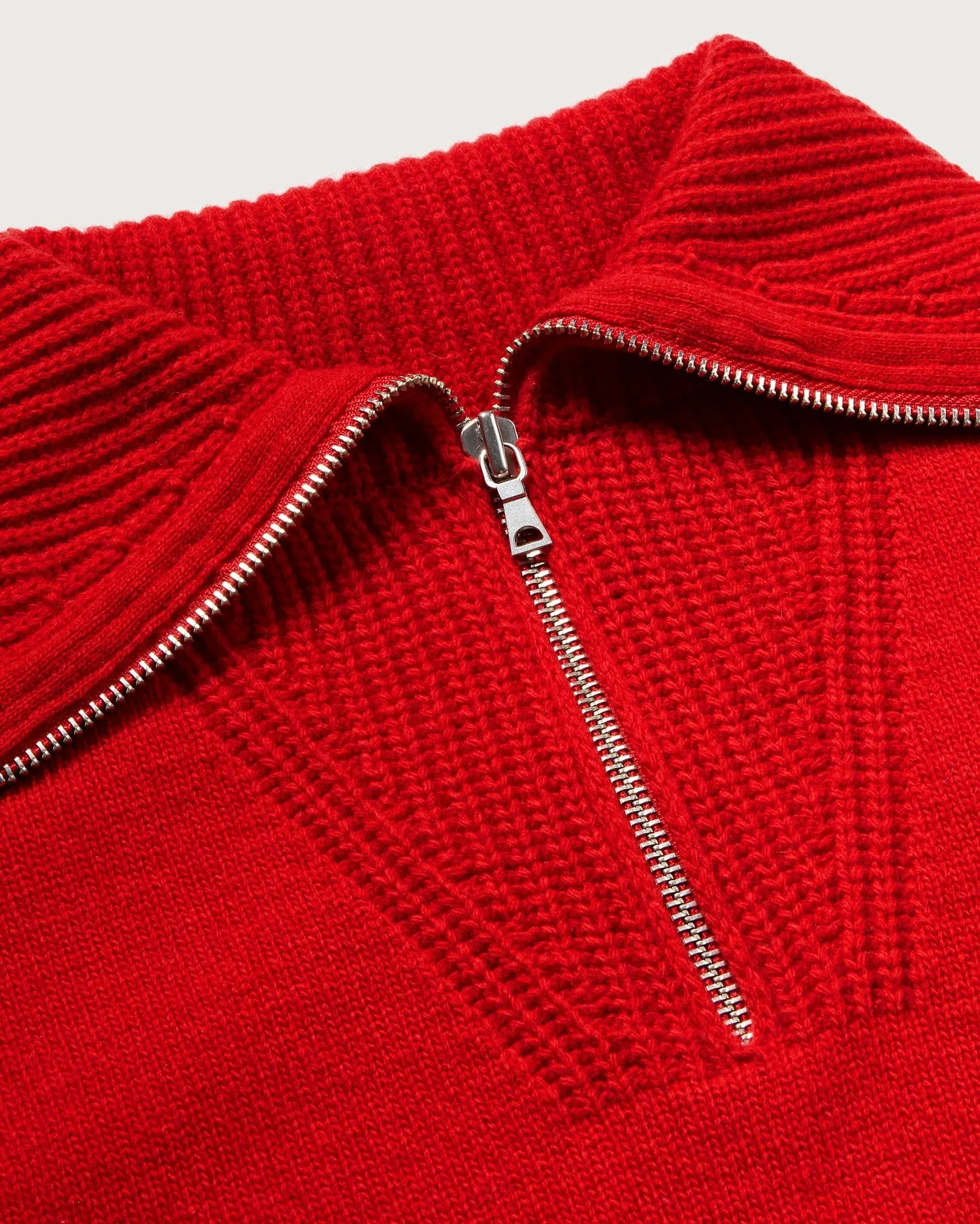 Tanit Wool Sweater Red