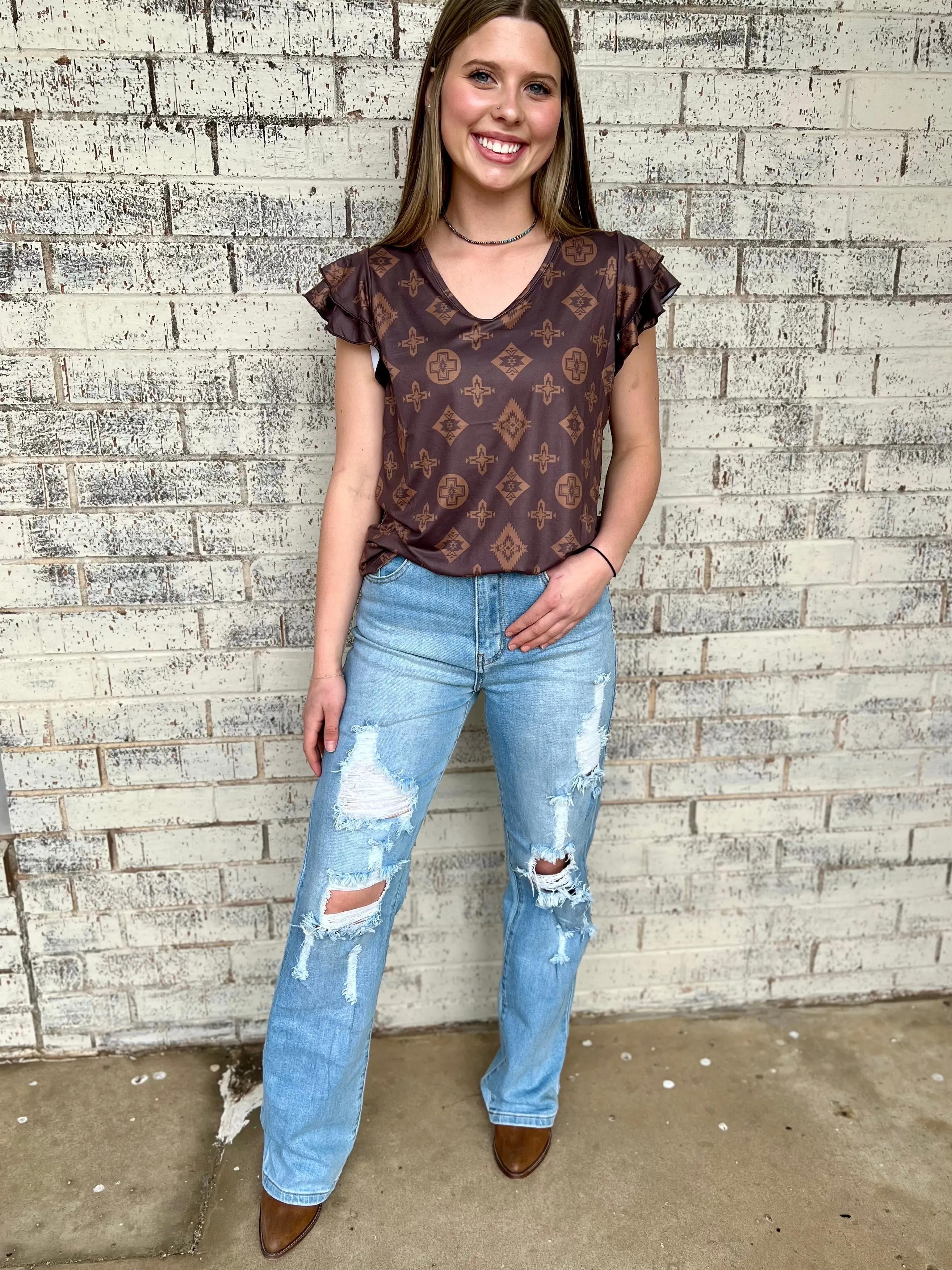 The Ballerini Distressed Jeans