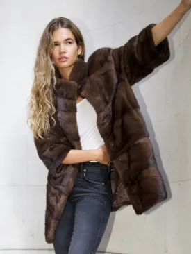 The Charlotte 6 in 1 Coat Chocolate Brown