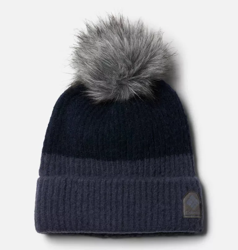 Tuque à pompon Winter Blur Nocturnal Dark de Columbia