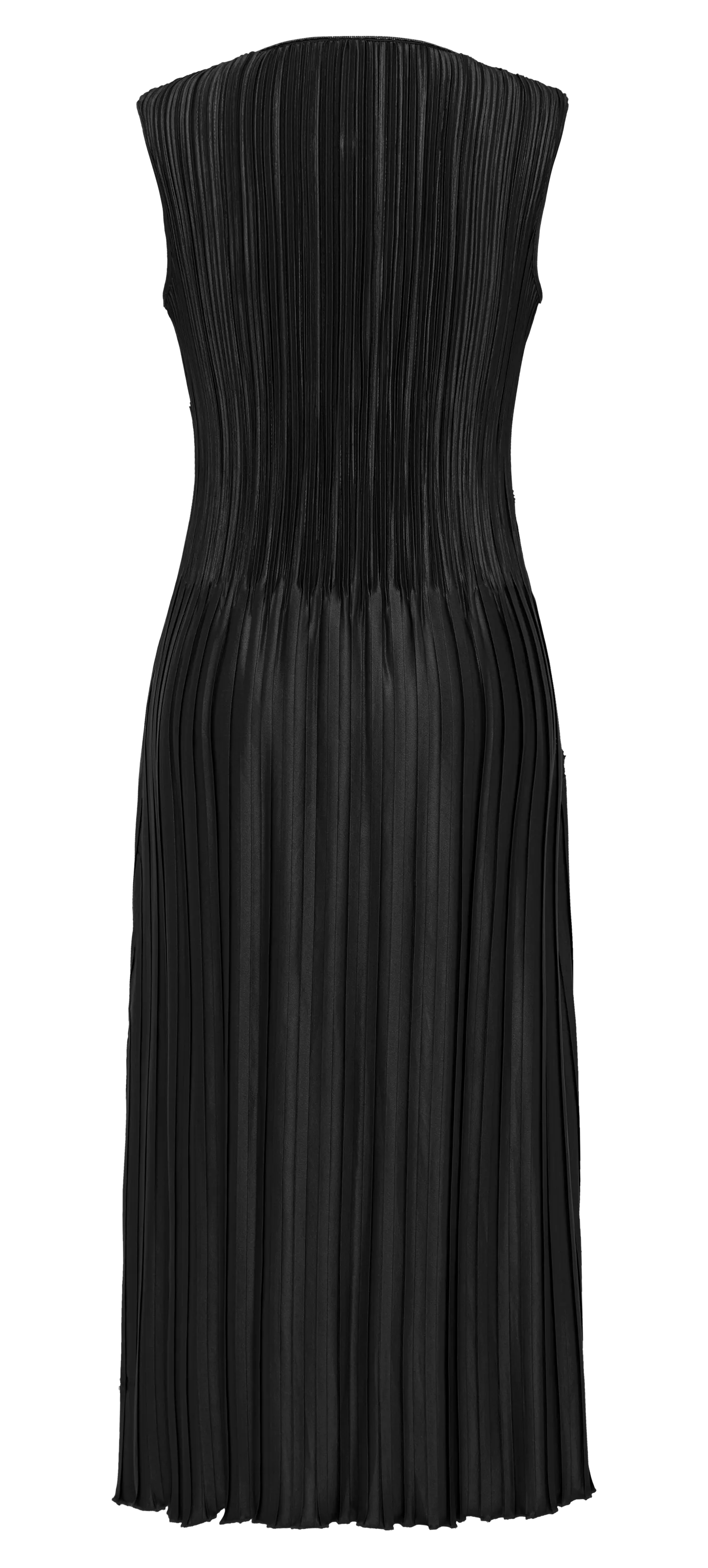 YAYING Pleated Waist-Cinched Dress